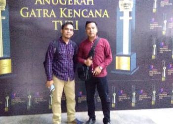 Foto bersama alm Nurul Fahmi (Kanan) Juanda (kiri)/ AMPAR