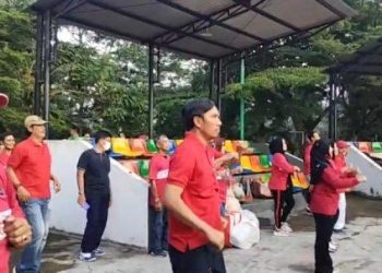 Ketua DPRD Edi Purwanto: Peserta Senam Cinta Tanah Air Pecahkan Rekor MURI