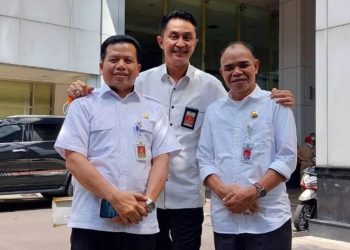 Beredar foto Tiga calon PJ Bupati bersua di jakarta/ ist