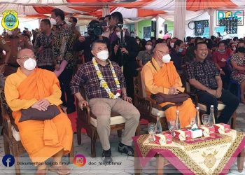 Bupati Tanjabtim Hadiri Peresmian Gedung Baru Sekolah Sari Putra Jambi