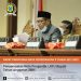 Paripurna DPRD Tanjabtim Tentang Penyampaian Nota Pengantar LKPJ Bupati Tahun Anggaran 2021