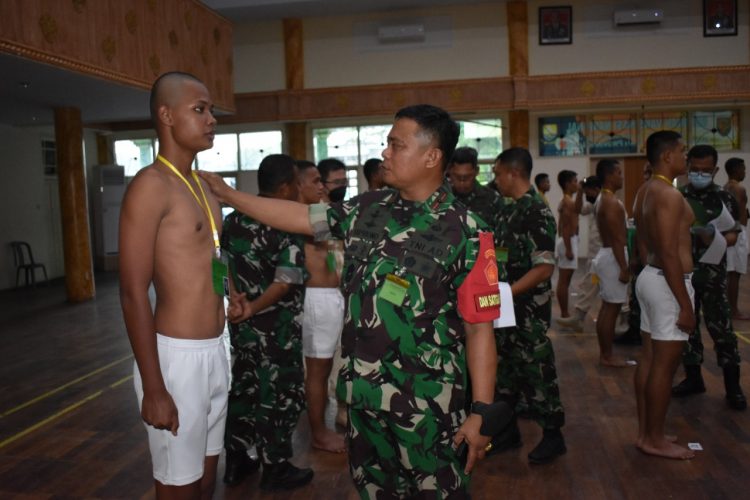 Sidang Parade Catar Akmil Dipimpin Oleh Danrem 042/Gapu Brigjen TNI Supriono, S.IP., M.M./ Foto: doc.ist