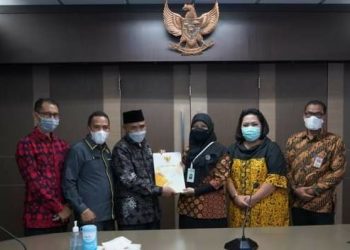 Pj Bupati Tebo Jemput Bola ke Kemnkes RI/ doc.ist