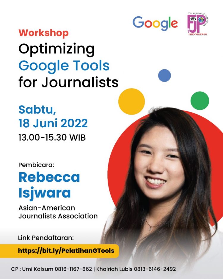 Google-FJPI Adakan Workshop, “Optimizing Google Tools for Journalist”/ DOC.IST