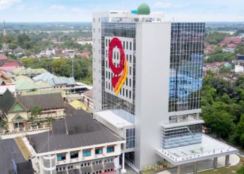 Gedung baru mahligai bank jambi/ ist.net
