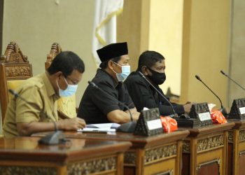 Gelar Rapat Paripurna Dalam Pengambilan Keputusan DPRD Tentang LKPJ Bupati Tahun Anggaran 2021