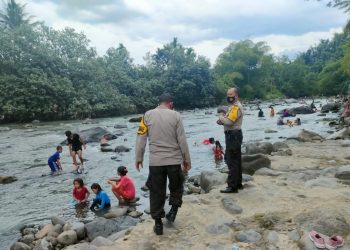 Jajaran Polsek Namorambe Berpatroli di Objek Wisata/ AMPAR