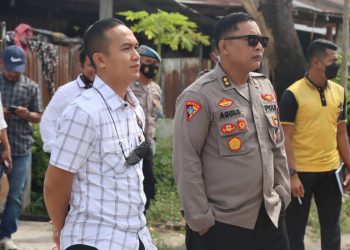Waka Polresta Deli Serdang AKBP Agus Sugiyarso, SIK saat membuka lomba TPTKP (Tindakan Pertama di Tempat Kejadian Perkara)/ AMPAR
