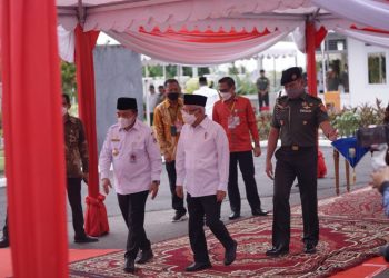 Gubernur Dampingi Kunjungan Kerja Walpres Ma’ruf Amin