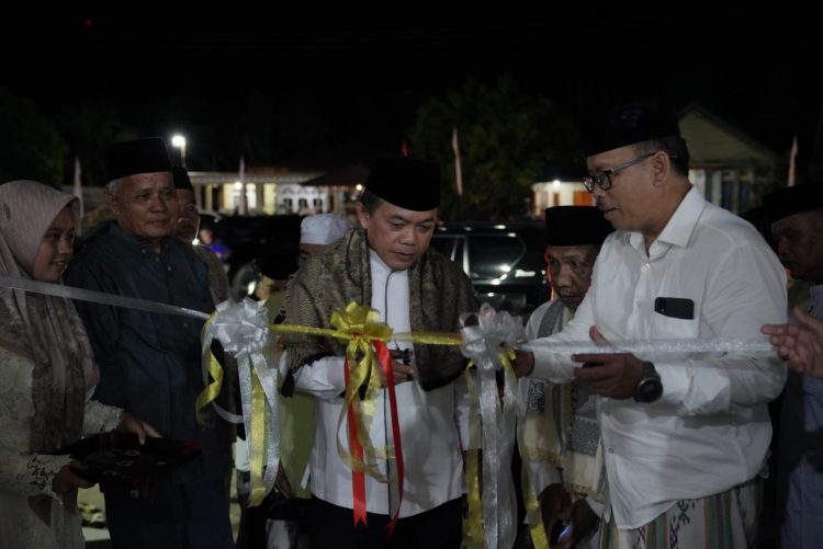 Al Haris Resmikan Masjid Jami’ Al-Mu’minin Pamenang/ doc.ist