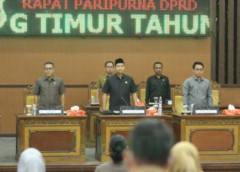 Rapat Paripurna: Fraksi DPRD Tanjab Timur Sampaikan Pandangan Akhir Terhadap Ranperda Pertanggungjawaban Pelaksana APBD