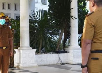Apel Hari Pertama Pemkab Usai Cuti Hari Raya Idul Fitri 1443 H