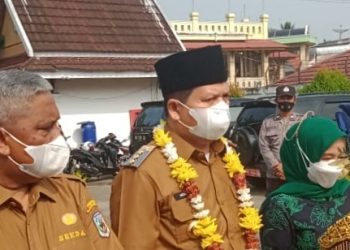 Henrizal Pimpin Apel Gabungan Pada Hari Pertama Kerja