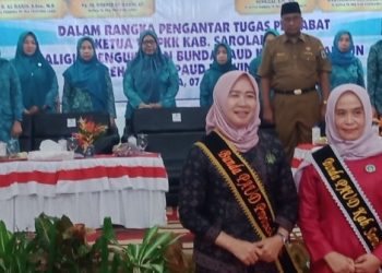 Sekda Endang Hadiri Pelantikan Bunda PAUD Sarolangun