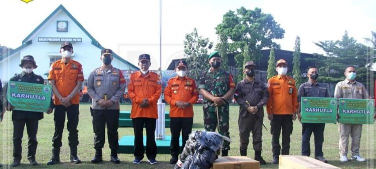 Robby Ikuti Apel Siaga Darurat Karhutla Di KOREM 042/Gapu Jambi