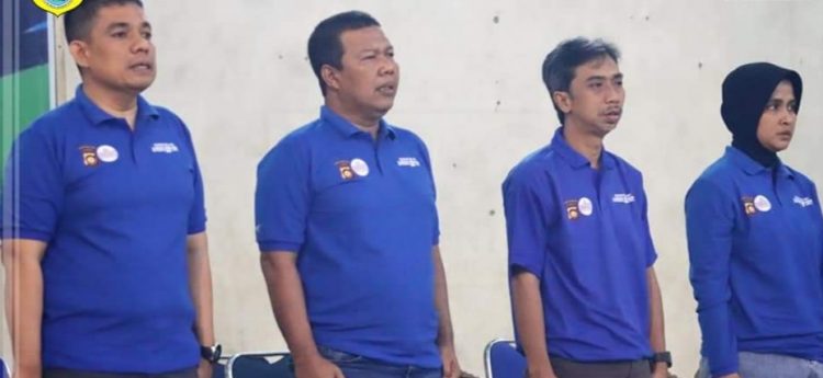 HUT Ke 76 Bhayangkara: Bupati Romi Membuka Secara Resmi Kejuaraan Bola Voli Kapolres Cup