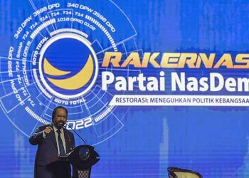 Surya Paloh Umumkan 3 Nama Bakal Capres NasDem di Rakernas/ ist.net