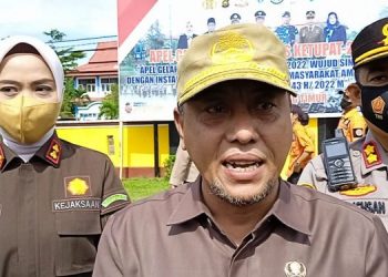Sekda Tanjabtim Pimpin Upacara Ops Ketupat 2022