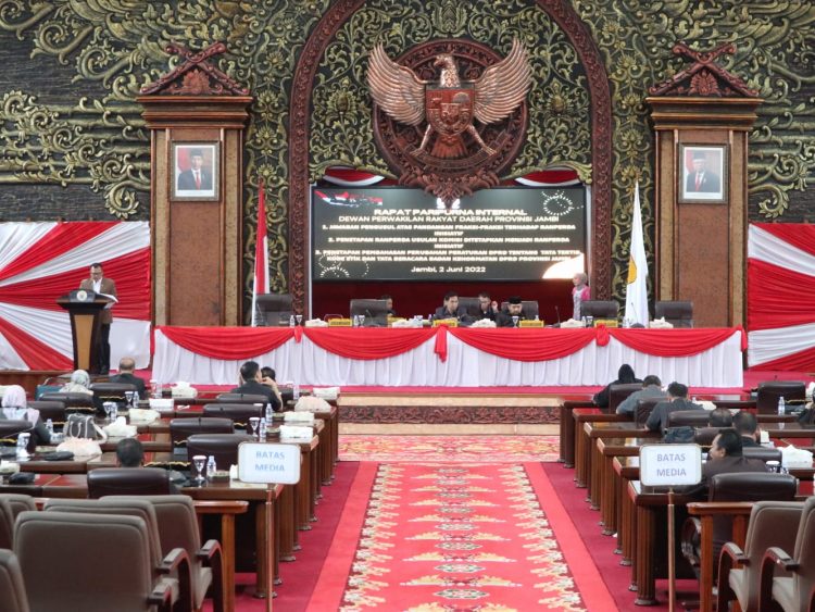 DPRD Jambi Godok Ranperda Pendidikan Pancasila dan Wawasan Kebangsaan/ ist