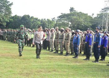 Polda Jambi Apel Gelar Pasukan Gabungan Pengamanan Kunker Wappres RI/ doc.ist