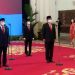 Presiden Jokowi Lantik Menteri dan Wakil Menteri Kabinet Indonesia Maju. (Foto: Okezone.com/Setpres)