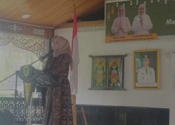 Mempererat Silahturahmi, Ketua TP-PKK Batanghari gelar Halal Bihalal