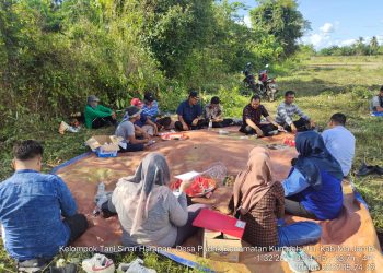 Kadishanpan Jambi Asraf Kunjungi Kelompok Tani Sinar Harapan Desa Pudak/doc.ist