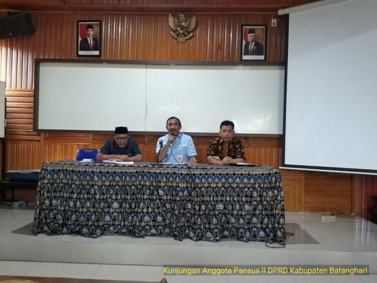Dishanpan Jambi Terima Kunker Pansus II DPRD Batanghari/ doc.ist