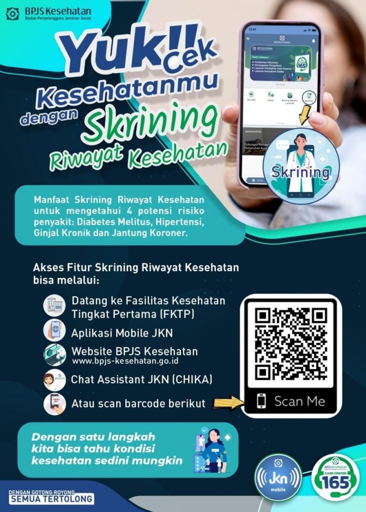 Skrining Kesehatan Cegah Risiko Penyakit Kronis/ DOC.IST