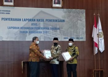 Kembali Raih WTP 6 Kali Berturut-Turut Dari BPK RI atas LKPD 2021
