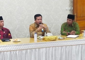 Henrizal Silaturahmi bersama Awak Media dan LSM