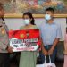 Keluarga Duka Personel Polres Asahan Terima Santunan Pendidikan/ doc.ist
