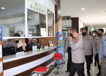 Kapolda Jambi Tinjau Mall Pelayanan Publik/ doc.ist