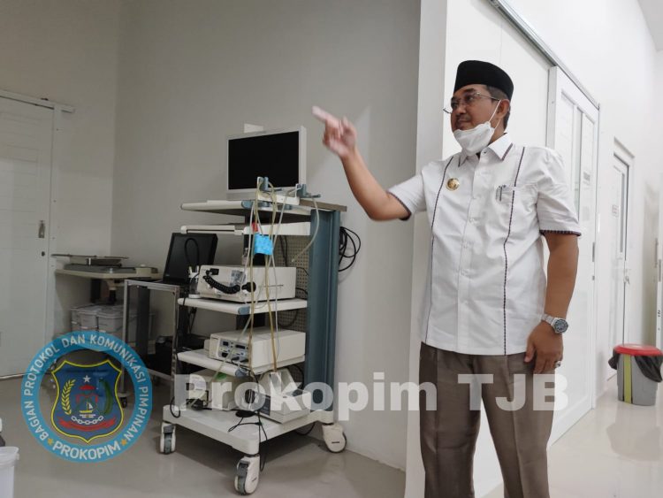 Bupati Tanjabbar Sidak RSUD Daud Arif
