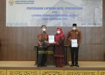 Pemkab Muarojambi Terima Opini WTP