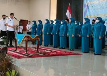 Bachyuni Minta Anggota Jalankan 10 Program Pokok Saat Lantik Pengurus TP.PKK Muarojambi