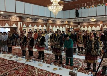 Puncak peringatan hari adat melayu hari ini Sabtu, 2 Juli 2022/ Foto: Riki
