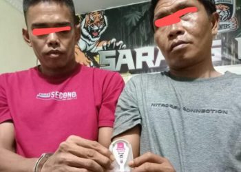 Dua pelaku Narkotika diamankan Polres Merangin/doc.ist