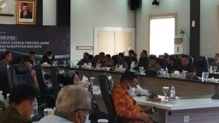 FGD penguatan Bapemperda DPRD Provinsi Jambi/ doc.ist