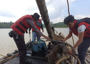 Penertiban PETI di Merangin/ AMPAR