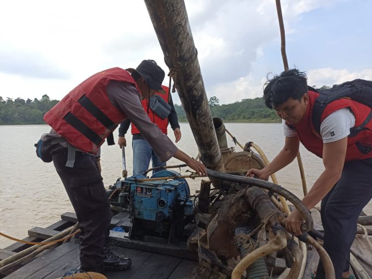 Penertiban PETI di Merangin/ AMPAR