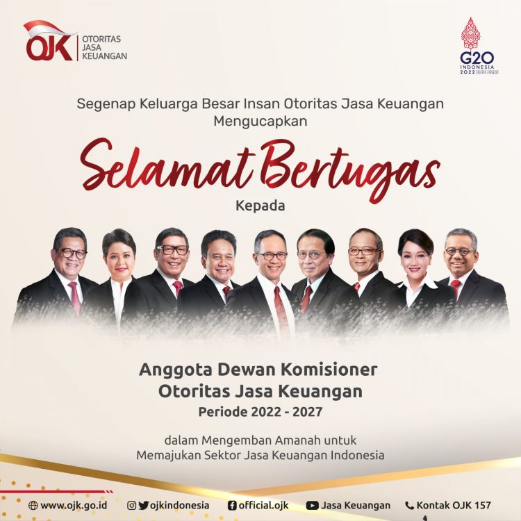 Dewan Komisioner OJK Dilantik, Ini Nama-namanya/doc.ist