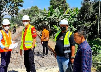 Pj Bupati Muarojambi Bachyuni Minta Perhatikan Kualitas Pekerjaan Jalan