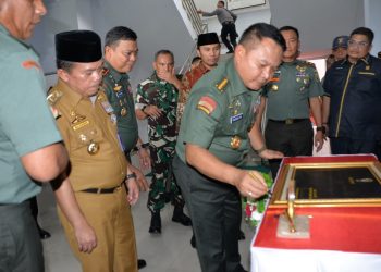 Al Haris pada Peresmian Markas Komando Resor Militer (Makorem) 042/Garuda Putih/ doc.ist