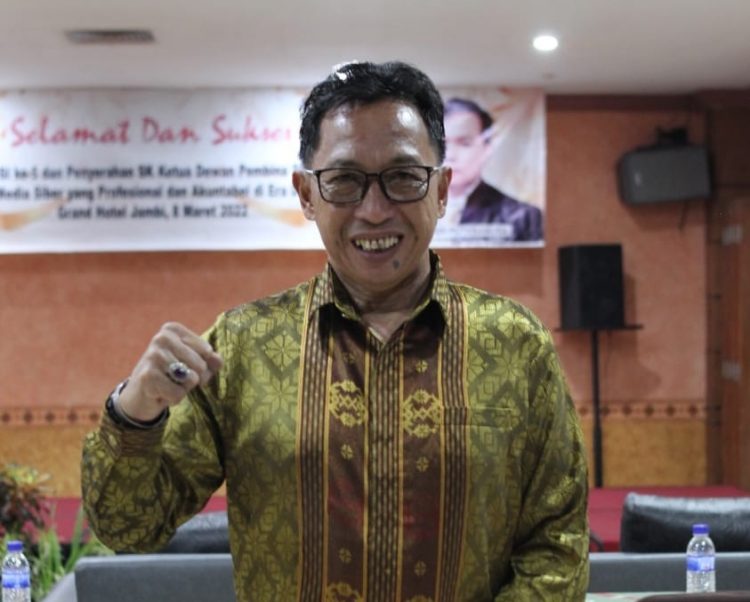 Hery FR calon ketua PWI Jambi/doc.ist