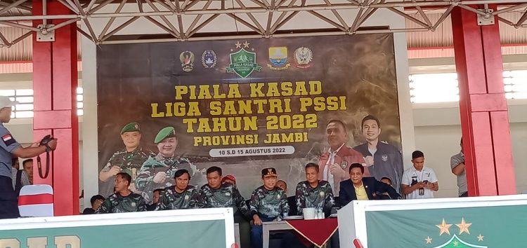 Liga Santri PSSI Piala Kasad 2022 di Provinsi Jambi/ AMPAR