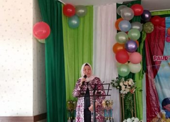 Waka TP-PKK Batanghari Hadiri Pentas Seni dan Pelepasan Paud Terpadu