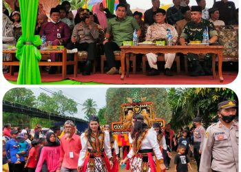 Masyarakat kelurahan Sridadi menggelar kegiatan grebeg suro.