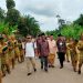 Wakil Bupati Batanghari H Bakhtiar SP sambut kedatangan tim Ekspedisi Sungai Batang Hari