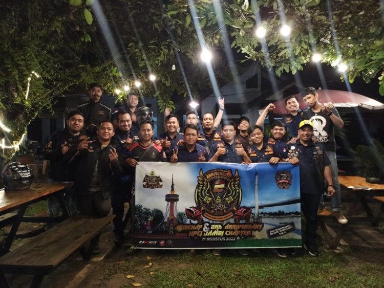 Honda PCX Club Indonesia (HPCI) Chapter Jambi melaksanakan Muschap (Musyawarah chapter) sekaligus merayakan anniversary yang ke-2./ doc,.ist